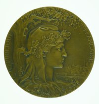 Preismedaille der Weltausstellung in Paris 1900
