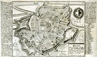 Plan der Stadt Metz