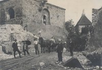 Arbeiter bei der Schleifung der Vaubanschen Festung in Landau