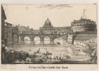 Veduta del Ponte e Castello Sant’Angelo