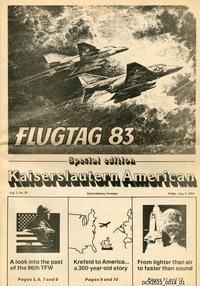 Standortzeitung, KA, Kaiserslautern American, Special Edition, Jg. 7, Nr. 29, Freitag 05. August 1983