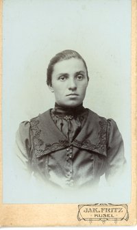Foto einer jungen Frau