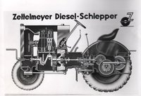 Fotografie eines Zettelmeyer Diesel-Schleppers