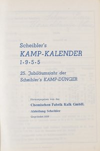 Scheiblers Kamp-Kalender (1955)