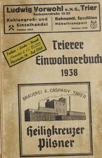 Einwohnerbuch der Stadt Trier (1938)