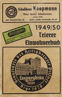 Einwohnerbuch der Stadt Trier (1949/50)