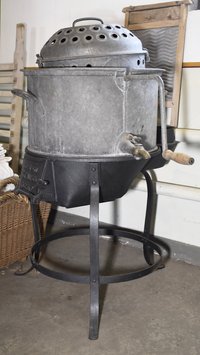 System Krauss Volldampf Waschmaschine mit Kugeltrommel