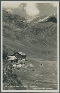 Postkarte von Zeinisjochhaus