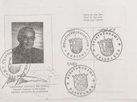 Kopien von Dienstausweis der Oberfinanzdirektion Koblenz