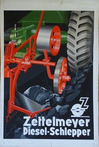 Werbeblatt der Firma Zettelmeyer