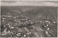 Ansichtskarten Motiv "Luftbild Blick aus Bodendorf"