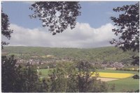 Ansichtskarten Motiv "Blick von Sonnenberg auf das Dorf