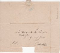 Brief vom 8. April 1876 mit der Erinnerung zur Ausführung einer Anordnung zum 21. November an die Pfarrgemeinschaft Bodendorf