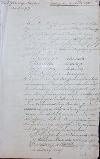 Mitteilung vom 20. Juli 1893 des Regierungspräsidenten Coblenz über die Ernennung der Weinbau-Inspektioren im Regierungsbezirk