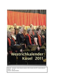 Westrichkalender 2011 - 2. Bericht