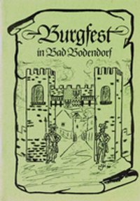 Programmheft Burgfest in Bad Bodendorf 1992