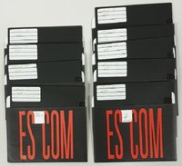 ESCOM dBase4 360kB Disk 1-9