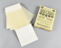 2 Packungen Bromo Paper - Einzelblatt-Toilettenpapier mit Wasserzeichen