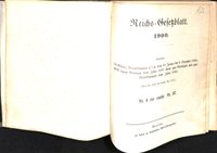 Reichs-Gesetzblatt 1900