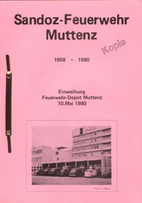 Festschrift FwH Muttenz / Schweiz