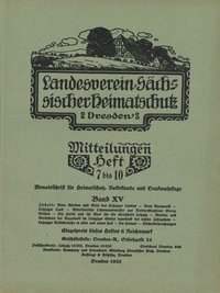 Landesvereins Sächsischer Heimatschutz Dresden