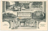 Eilenburg, Wilhelmshöhe, Gaststätte, Feldpost, Bildpostkarte, DampflokomotiveKonzert- und Ball-Etablissement
