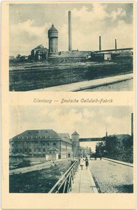 Eilenburg, Deutsche Celluloid-Fabrik, Bildpostkarte,