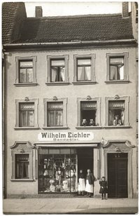 Eilenburg, Torgauer Straße 41, Wilhelm Eichler, Fotokarte