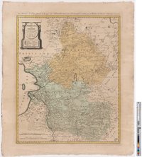 Landkarte "Carte von Over-Yssel und Drenthe"