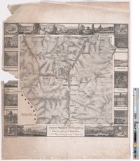 Landkarte "Karte der Umgegend von Gräfenberg"