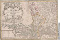 Landkarte "Principatus Sile Siae Saganensis"