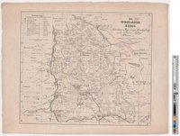 Landkarte „XIX. Wohlauer Kreis zum Breslauer Regierungs-Bezirk gehörig“