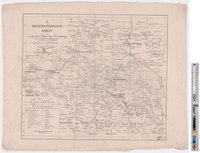 Landkarte „X. Hoyerswerdaer Kreis.“