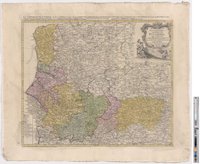 Landkarte "Carte du Gouvernement General De Picardie"