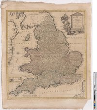 Karte "Regni Angliae et Principatus Cambriae"