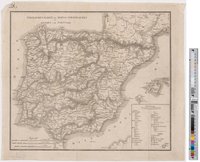 "Übersichts-Karte des Kriegs-Schauplatzes in Spanien und Portugal."
