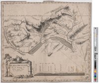 Landkarte "Plan der Dreyecke für die Bestimung der Höhen einiger Berge des Canton Bern"