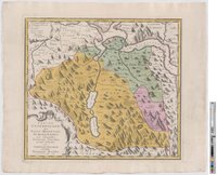 Landkarte "Canton Unterwalden sive Pagus Helvetiae Subsylvanus"