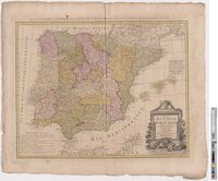 Landkarte "Regnorum Hispaniae et Portugalliae"