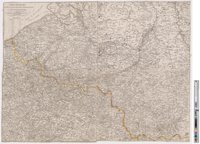 Landkarte "Carte Itinéraire des Routes des Pays-Bas, Pays de Liege et Provinces Limitrophes"