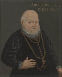 Ölbild: Kurfürst August von Sachsen
