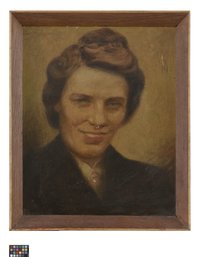 Ölbild: Porträt einer Frau