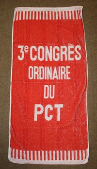 Frottierhandtuch für Kongolesische Arbeiterpartei
