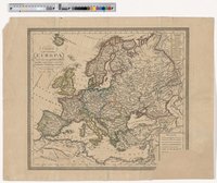 Charte von Europa Nach den vorzüglichsten Hülfsmitteln und seiner neuesten Eintheilung entworfen - Leipzig 1819