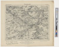 Karte des Deutschen Reiches. 413. Naumburg.