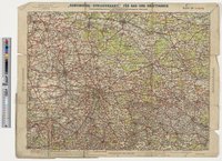 'Continental-Straßenkarte' für Rad- und Kraftfahrer Karte 28 Leipzig