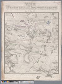 Plan der Schlacht von Gr: Goerschen den 2. May 1813