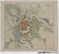 Leipzig und deren im Osten angrenzenden Dörfer