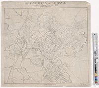 Grundriss von Leipzig nach der Aufnahme vom Jahre 1828