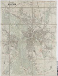 Plan von Leipzig; Beilage zum Leipziger Adressbuch für Leipzig und seine Vororte 1913
